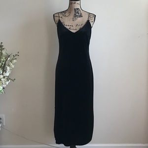 Velvet Midi Dress NWOT